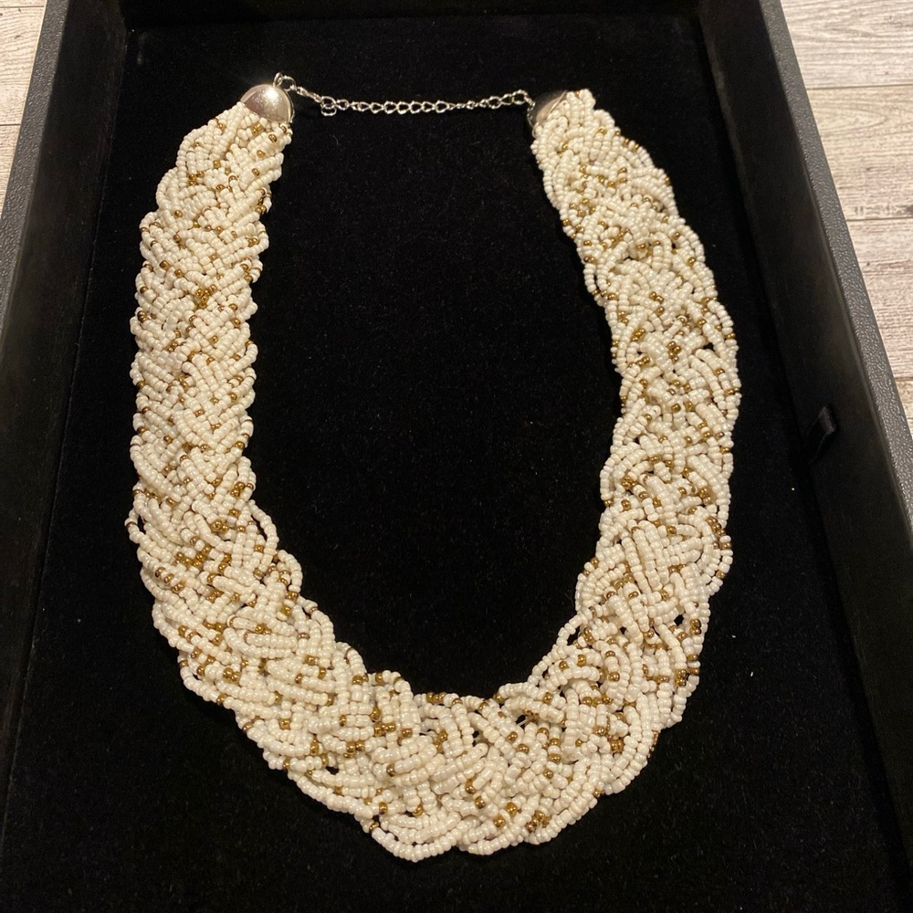 Vintage Beaded Choker Necklace